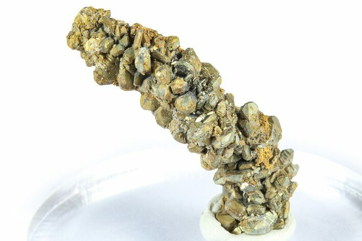 Glistening Marcasite Crystal Stalactite - Linwood Mine, Iowa #372125